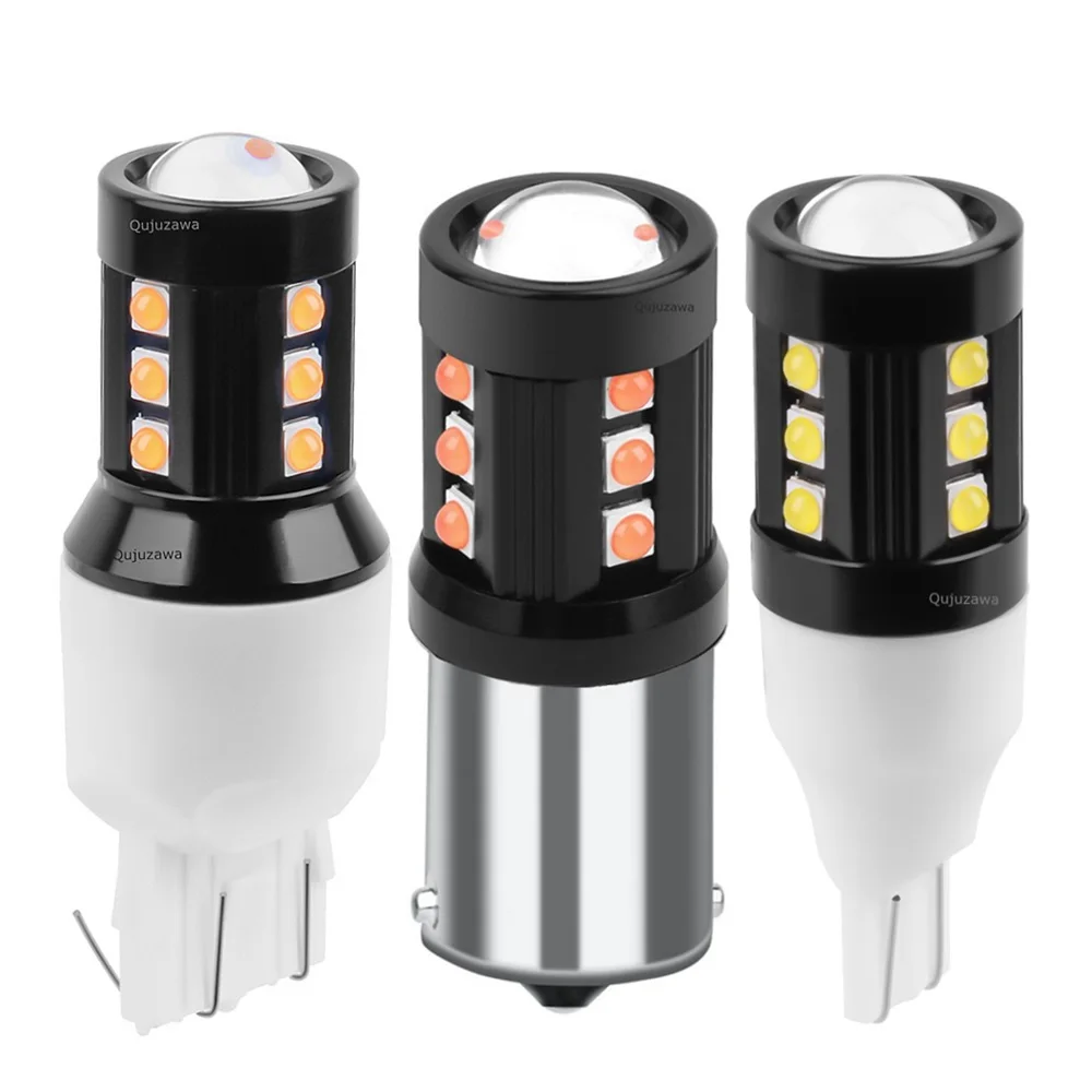 Светодиодные лампы для стоп-сигналов 2 шт. 1156 BA15s P21W 1157 BAY15D P21/5 W T20 W21W 7440 W21/5 7443 T15 W16W |