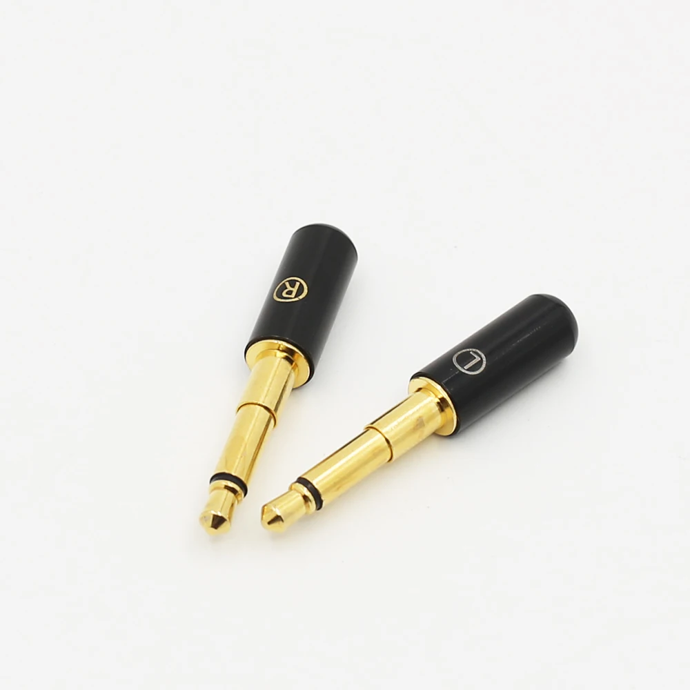 ПАРА 24K позолоченный 2,5 мм аудио разъем, DIY Allen OPPO PM01 кабель для наушников
