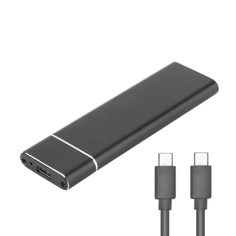 USB 3,1 type-C к M.2 NGFF SSD корпус жесткого диска коробка 6 Гбит/с Внешний защитный корпус для m2 SATA SSD USB 3,1 2260/2280