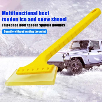 

Universal Car Snow Scraper Multifunction Winter Windscreen Snow Shovel Removal Brush Cleaning Tool Car SUV Winter Snow Remover
