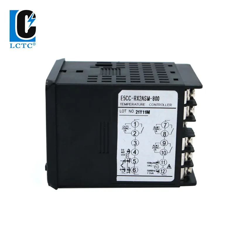 TC/RTD Muilt K/E/PT100 Input SSR/Relay Output PID Temperature Controller Default 2 alarms