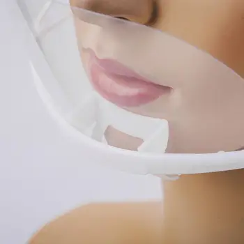 

10PCS Face Shield For Adults Plastic Safety Anti-Splash Masks isolation Virus Protection Reusable Mouth Cover Kichen Accessories