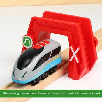 

Premium Wooden Train Set Toy Battery Powered Model Train Set Plastic Children Train Toy Compatibility With Wooden Track