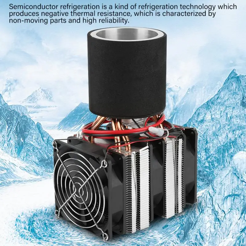 DC 12V электронное полупроводниковое охлаждение полупроводниковый охладитель система кулер DIY система охлаждения комплект холодильник Par