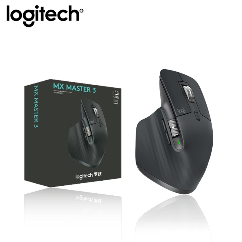 Беспроводная мышь logitech MX Master 3, беспроводная мышь с Bluetooth, Офисная мышь, беспроводная, 2,4G, несколько устройств, эргономичная, Master, 2 s, обновление