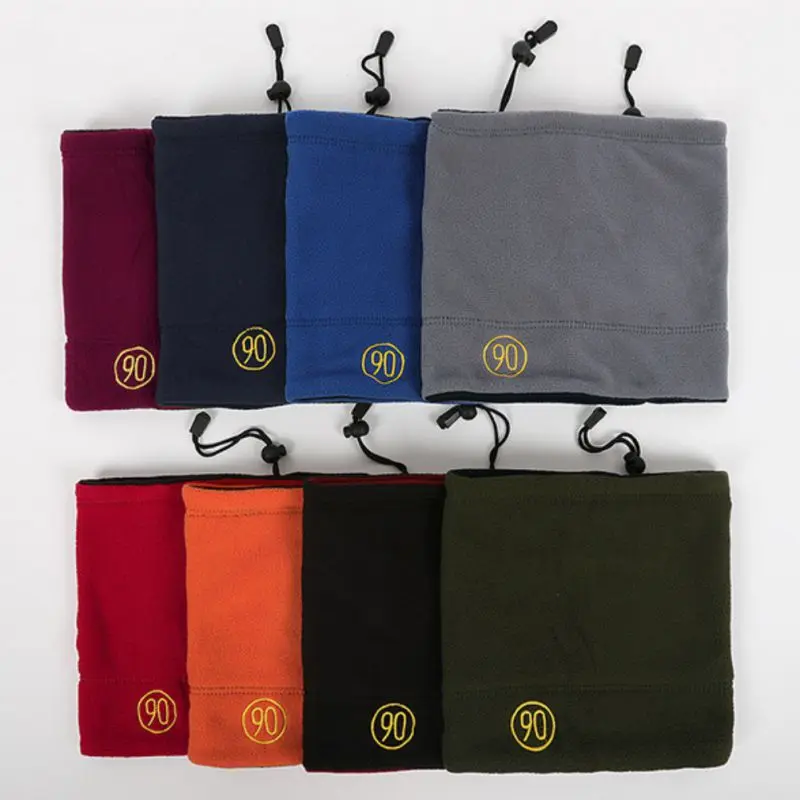 Полярная Флисовая Повязка для шеи, теплые гетры для ушей, маска для лица, повязка на голову, зимний теплый шарф и шапка для активного отдыха, пешего туризма, езды на велосипеде