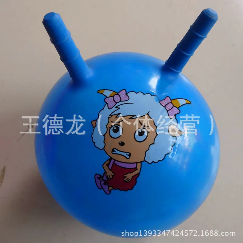 [Best Seller Hot Selling] 22cm Jump Ball Cartoon Ball Children Inflatable Toy