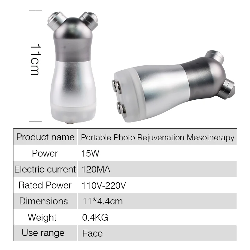 Led Facial Mask Facial Machine Facial Mesotherapy Electroporation RF Radio Frequency LED Photon Face Lifting Tighten Wrinkle Removal Skin Care Face Massager