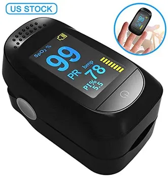 

Blood Oxygen Monitor Finger Pulse Oximeter Mini Finger Oximeter Fingertip Meter With LED Display For Adults And Children