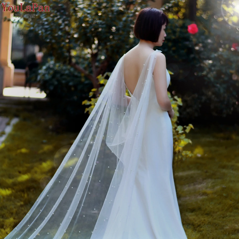 YouLaPan G41 Bridal Bolero Pearls Cape Bridal Shawl with Pearls 3M Length Evening Cape Simplicity Bride Cape Big SizeTop Bride YouLaPan G41 Bridal Bolero Pearls Cape Bridal Shawl with Pearls 3M Length Evening Cape Simplicity Bride Cape Big SizeTop Bride