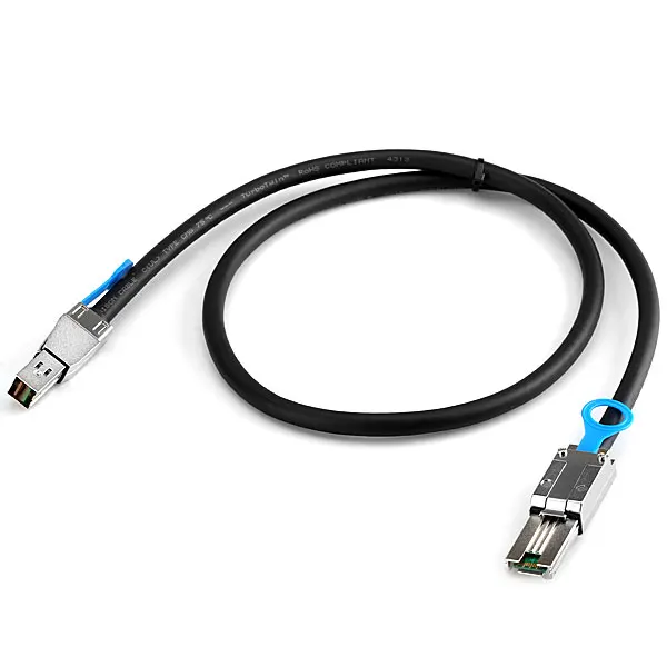 Внешний мини SAS 4x SFF-8088 к мини sas высокой плотности HD SFF-8644 сервер данных Raid кабель 50 см