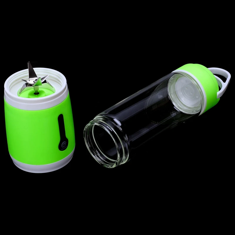 ABSS-480Ml Многофункциональный Usb электрическая соковыжималка чашка фруктовый экстрактор 6 лезвий молочный коктейль ручной персональный блендер