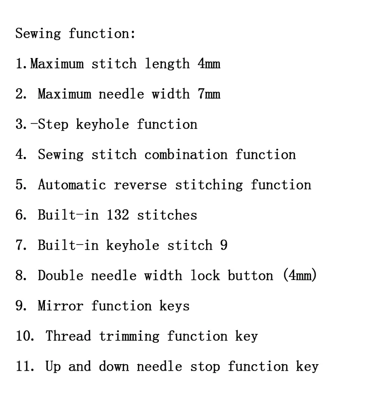 Household Sewing Machine Multi-function Sewing Embroidery Mechanical Small Compu
