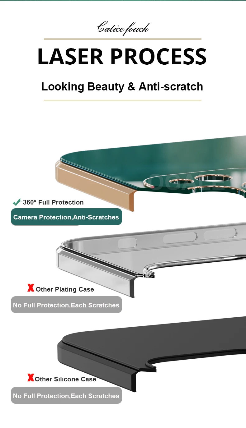 Silicone Cover For iPhone 13 12 Pro Max 11 Pro Max Case For iPhone13 13 X R Xs Xr 7 8Plus luxury Plating Case for iphone11 Cover cell phone dry bag