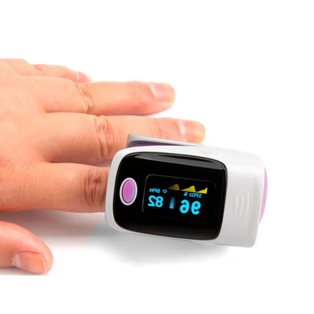 

Display Finger Fingertip Blood Pulse Oximeter Medical Heart Rate Monitor Fingertip Pulse Oximeter portable