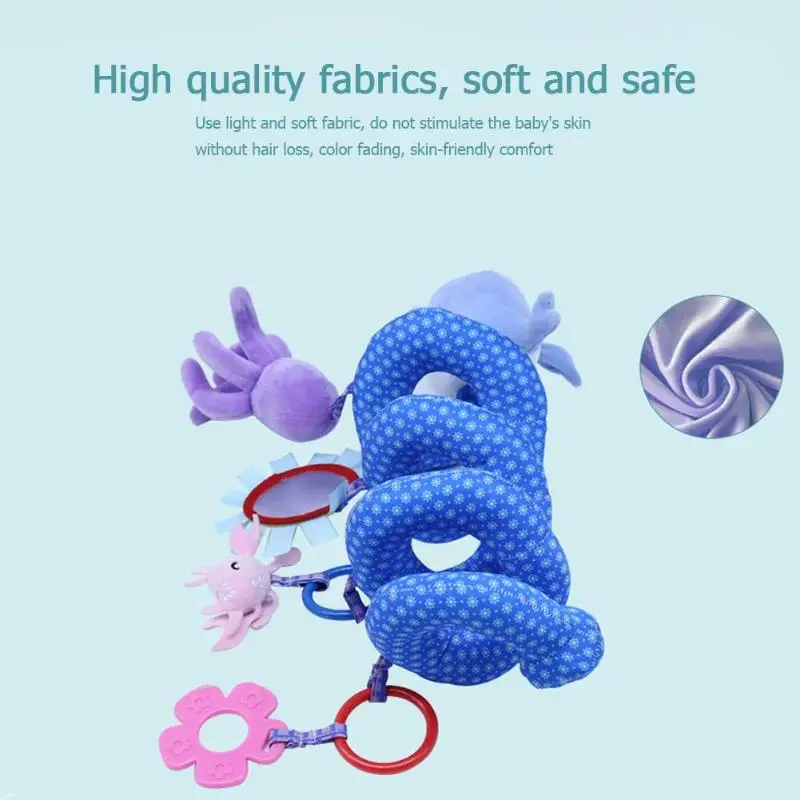 Детские коляски, игрушки, милые животные, погремушка, плюшевая кроватка, успокаивающие игрушки, получаются, цветные стимуляции в начале роста, яркие