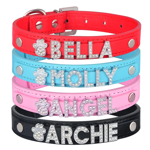 female cute dog collars