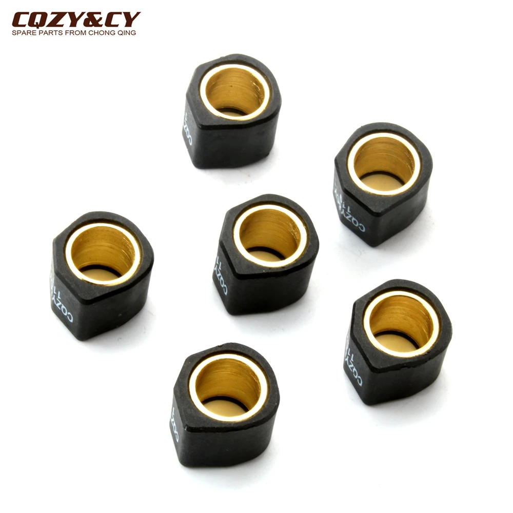 Enhanced Racing Roller Set - 6 Piece Adjustable Weight Set (20x17mm)