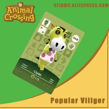 

068 Clyde Animal Crossing Card Amiibo for New Horizons