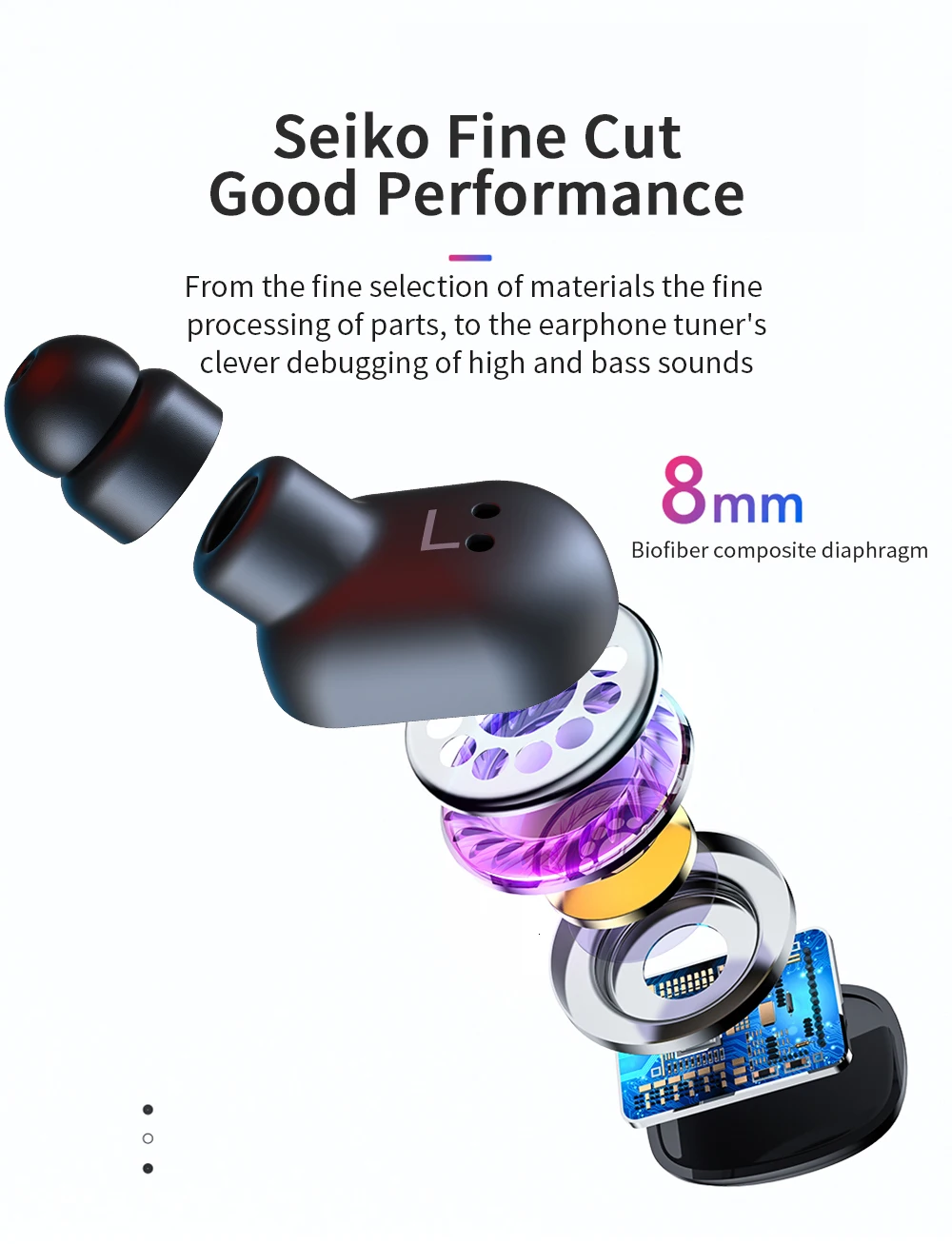 Essager T1 TWS Bluetooth 5,0 наушники мини настоящие Беспроводные наушники с микрофоном Спортивная беспроводная гарнитура для телефона