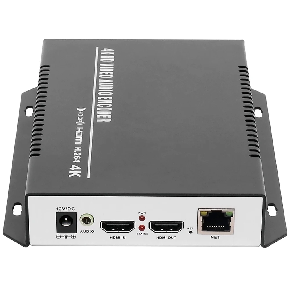 Кодировщик MPEG4 H.264 4K HDMI IP для потоковой передачи видео кодировщик IPTV H264 RTMP потока в