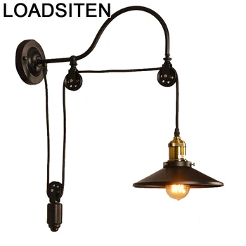 

De Home Lamp Stair Deco Maison Coiffeuse Avec Miroir Lampara Applique Murale Aplique Luz Pared Luminaire Wall Bedroom Light