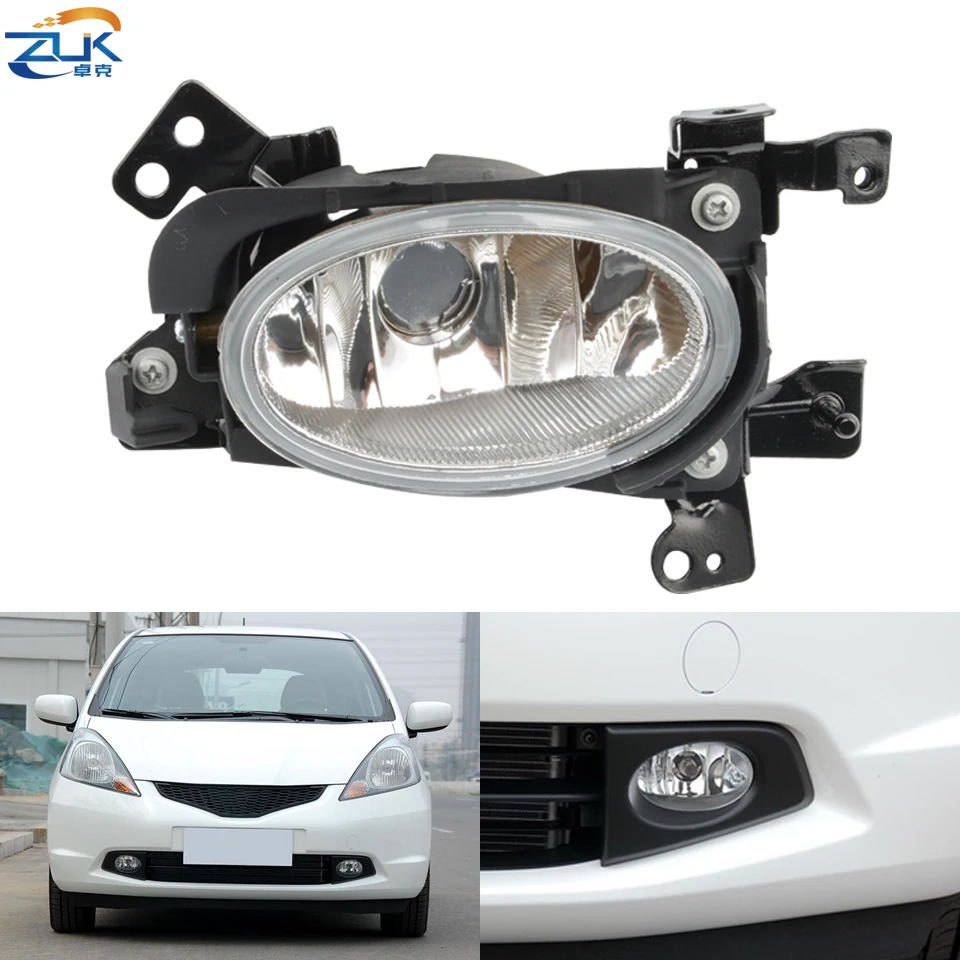 ZUKFrontBumperFogLightFogLampForHONDAFITJAZZ200920102011