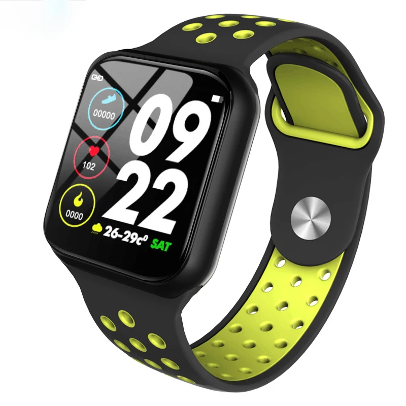  Newest F8 Smart Watch IP67 Waterproof Heart Rate Monitor Blood Pressure Fitness Tracker Women Men S - 4000003349036