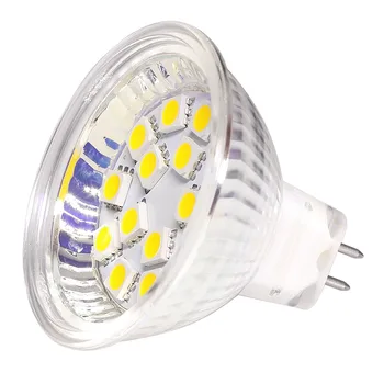 激安 調光対応 15Led MR16 5050 5060 Smdスポットライト電球 12v G4 ベース白ホームハウジングスポット車 1 ピース/ロット