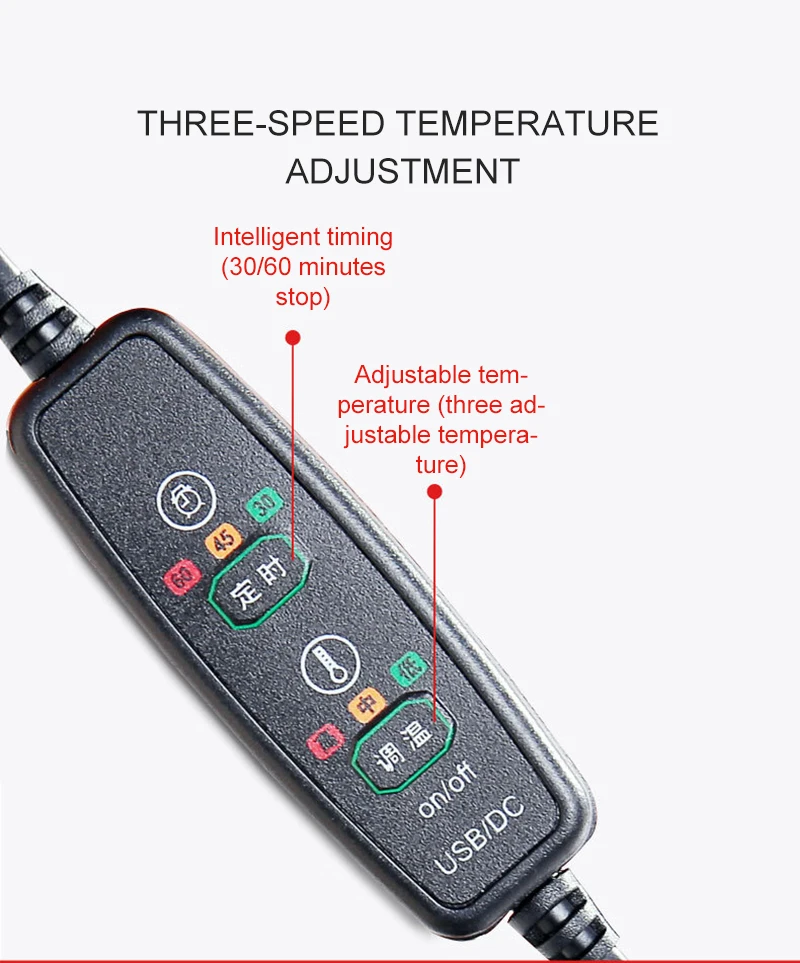 Waist Belt Electric Heating Palace Belt Safety Voltage Moxibustion Far Infrared Waist Support Posture Corrector