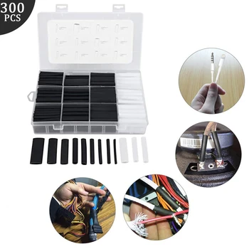 Ootdtyホット100ピース平方ミリメートル盛り合わせはんだスリーブ熱収縮スプライス尻ワイヤー+ボックス高品質