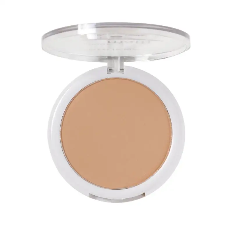 Buff Beige 8 цветов, матовая прессованная пудра для лица, легкая, натуральная, стойкая, контроль жирности, компактная косметика, рассыпчатая пудра для макияжа TSLM1 - Цвет: Buff Beige