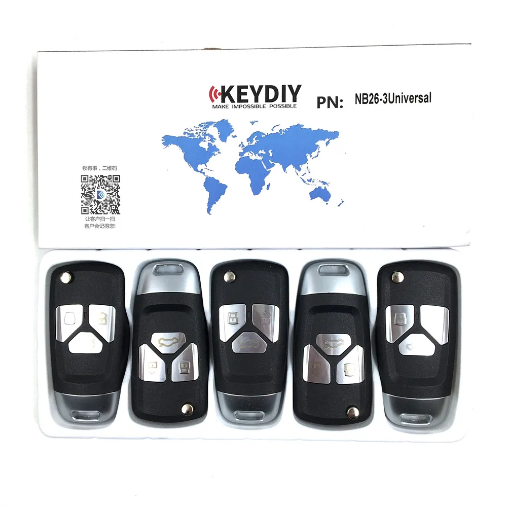 5 шт./лот NB26-3/ NB26-3 + 1 KEYDIY NB Series KD Многофункциональный Универсальный Автомобильный