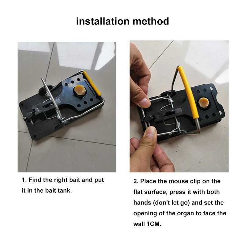 Ловушка для мыши многоразовая оснастка-ловушка для маленьких мышей уличная крыса ловля мышей пружинный капкан грызунов ловушка для мыши для борьбы с вредителями