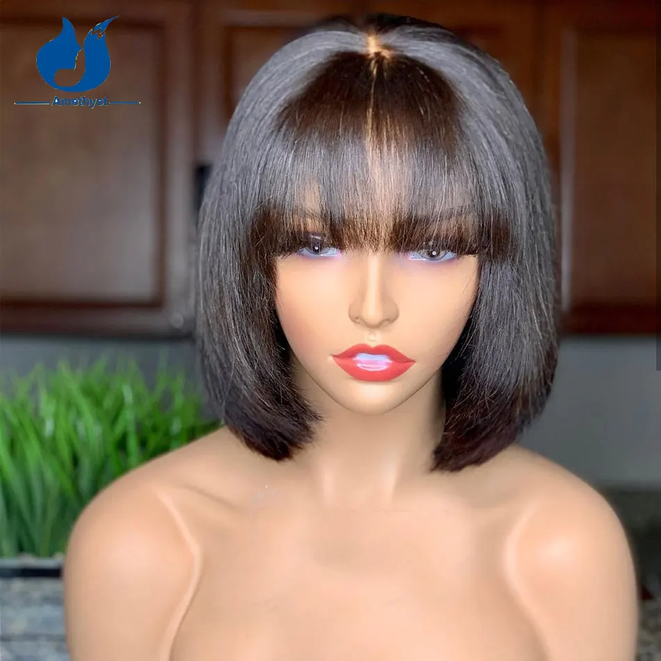 amethyst-5x5-pu-silk-base-lace-front-wigs-with-bangs-human-hair-short-cut-bob-lace-wig-glueless-remy-human-hair-lace-closure-wig