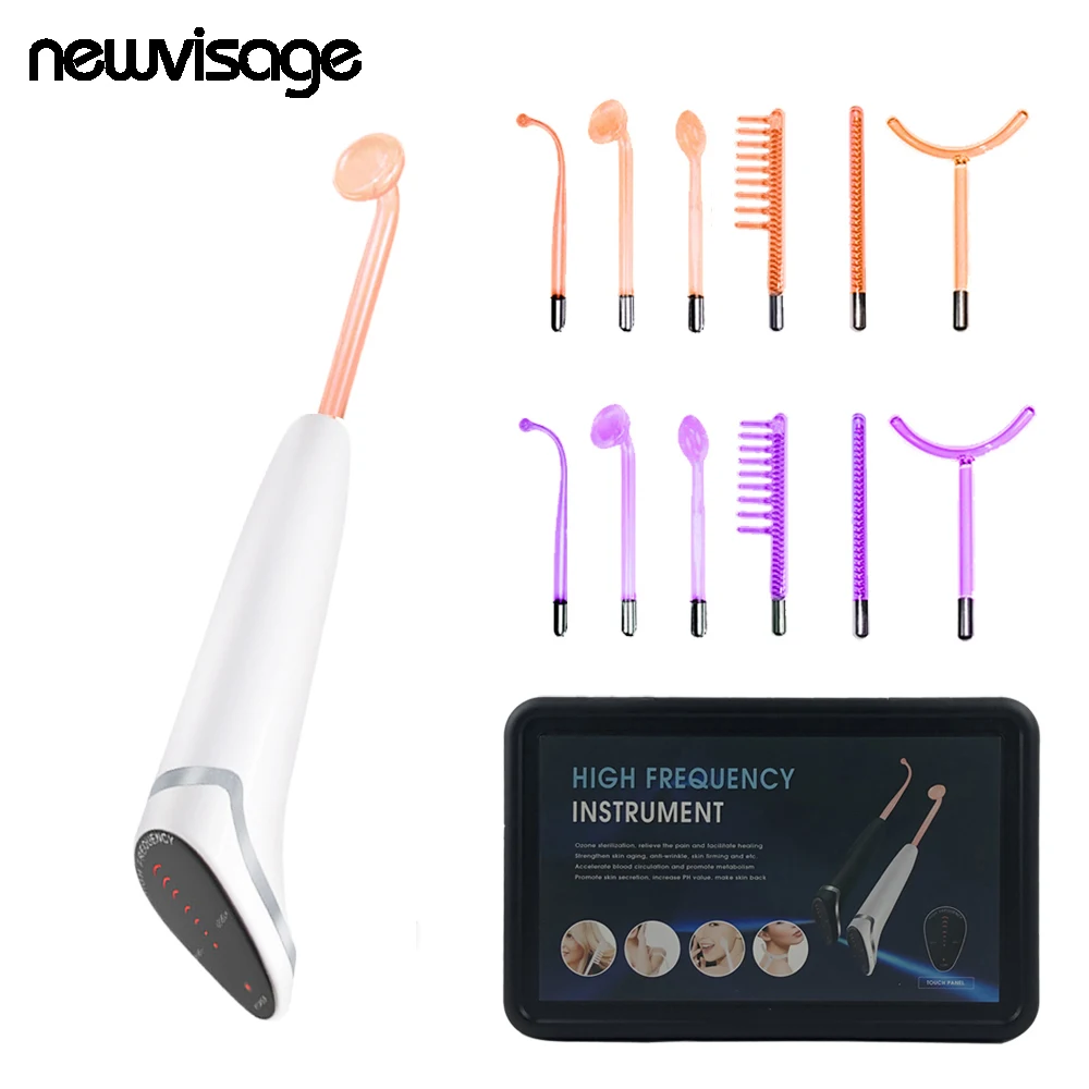 PROD 1005002746069721 Safe Voltage Portable High Frequency Facial Wand
HF Skin Therapy Machine Neon Argon Electrodes Anti Aging Blemish Spot
Acne Care