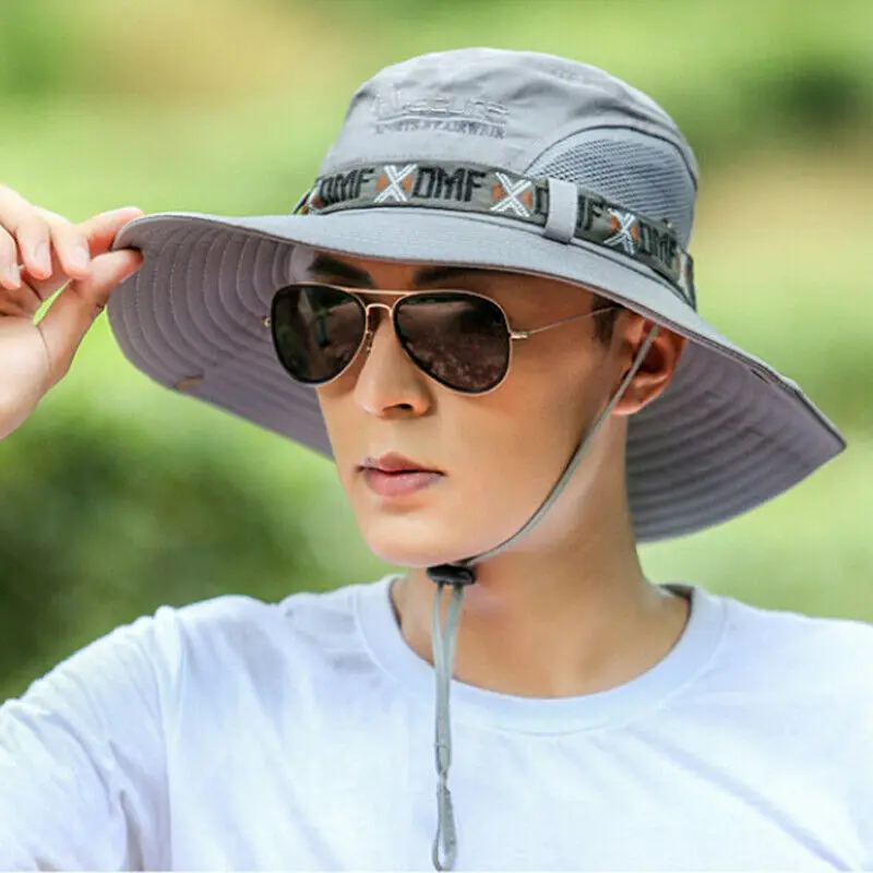 Hat Male Summer Fisherman Outdoor Sun Visor Fishing Beach Climbing Cap