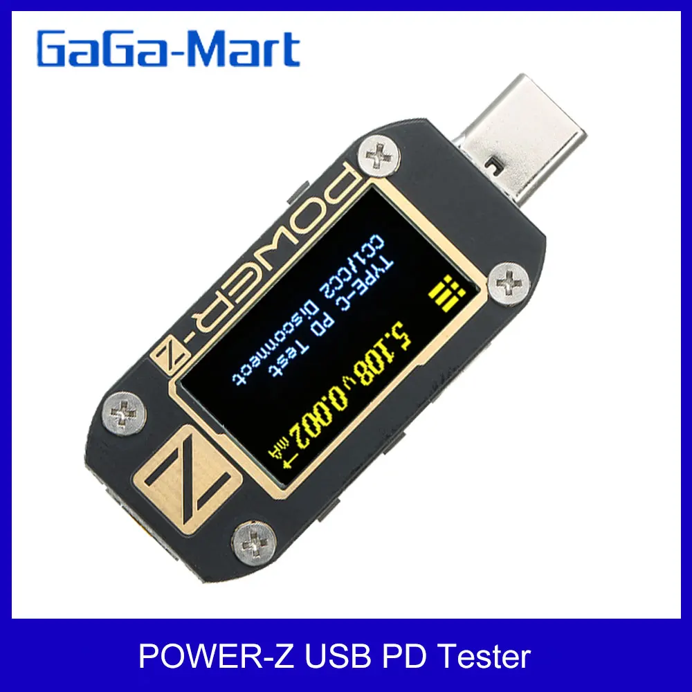 POWER Z PD тестер USB Type C измеритель мощности QC3.0/2 зарядное устройство Напряжение Ток