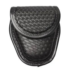 Enhanced Police Duty Belt Accessory Kit with Utility Pouches (BK single cuff case)