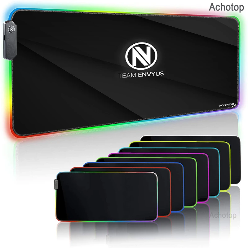 HyperX RGB Gaming Mouse Pad LED Soft Extra Extended Large Mousepad Gamer Anti-Slip Rubber Base XL PC Computer Keyboard Mouse Mat HyperX RGB Gaming Mouse Pad LED Soft Extra Extended Large Mousepad Gamer Anti-Slip Rubber Base XL PC Computer Keyboard Mouse Mat
