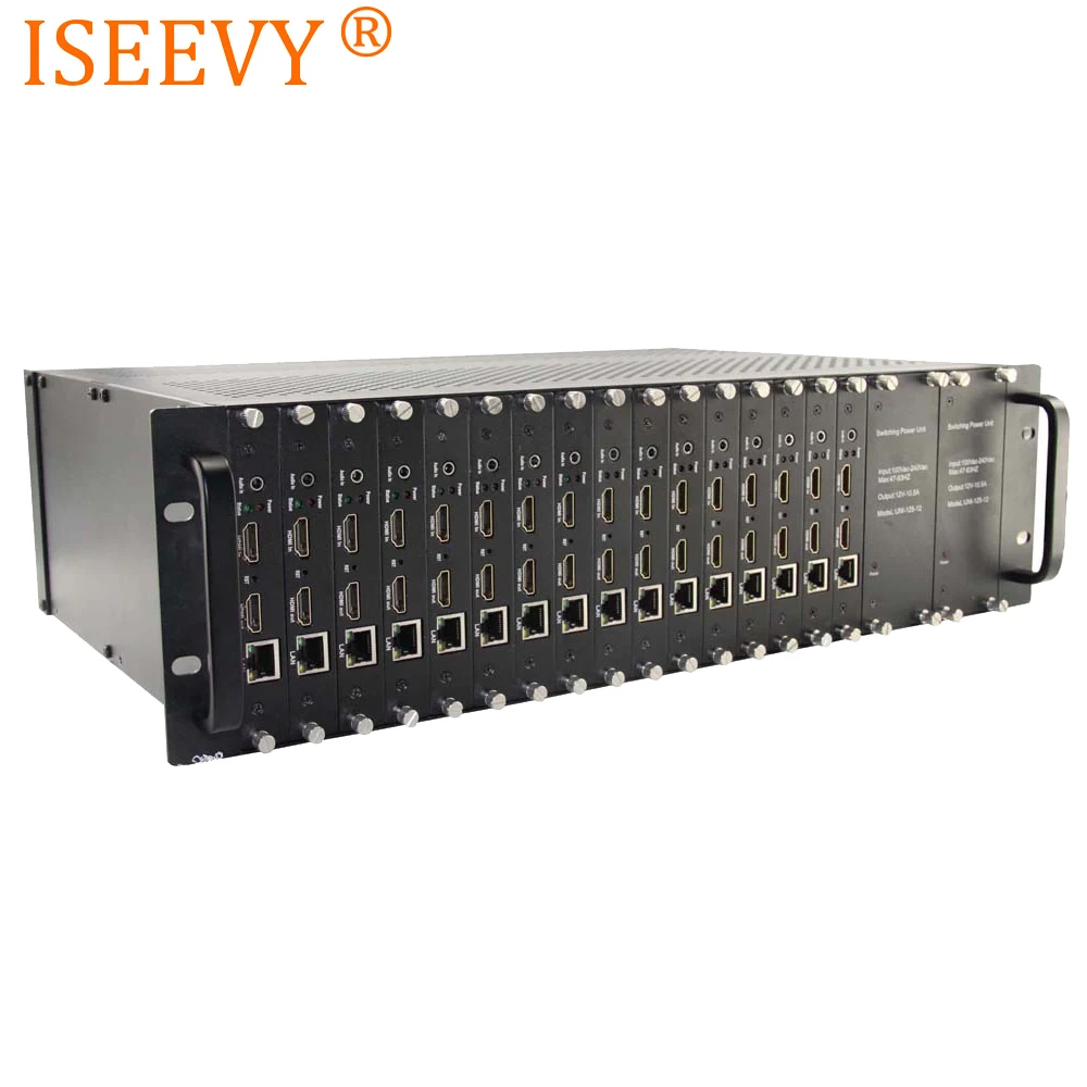 ISEEVY 16 каналов H.265 H.264 HDMI видео энкодер для IPTV прямой трансляции поддержка RTMP RTSP UDP