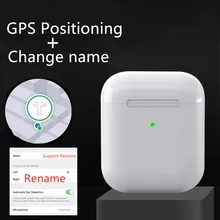 TWS 2-го 1:1 AI Vioce управление изменение имени Bluetooth наушники позиционирование гарнитуры 1536u чип Бас Звук Наушники PK i90000 Max