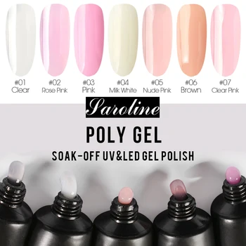 

Acryl Polygel for Nails Polygel Kit Quick Extend Building Acrylic Builder Extension Gel Camouflage UV Lacquer Brush Nail Tips