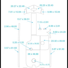 MB Sports B52 23 плавать шаг и кокпита Pad лодка EVA Тиковый настил 1/" 6 мм