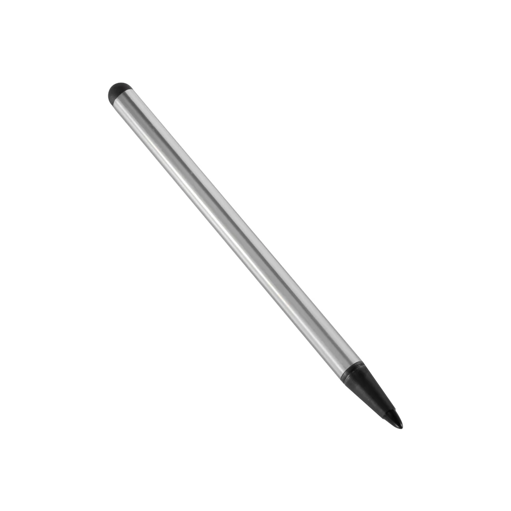 Многофункциональный стилус ручка для Apple Pencil touch screen Pen 4,6 дюймов совместимо со всеми резистивными емкостями устройство с сенсорным экраном - Цвета: sliver