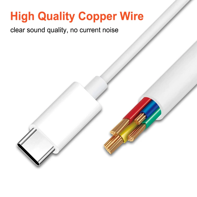 1 шт. type C 3,5 Jack кабель для наушников USB C до 3,5 мм AUX адаптер для наушников для huawei P30 P20 Pro LeEco Le 2 Max C USB кабель