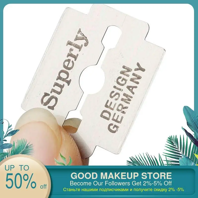 Сменные лезвия для ножей из нержавеющей стали 100 шт./пакет нож удаления жесткой