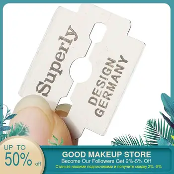 

100PC/bag Scratch Knife Stainless Steel Replacement Blades for Foot Hard Skin Remover Hand Foot File Foot Care Pedicure Machine