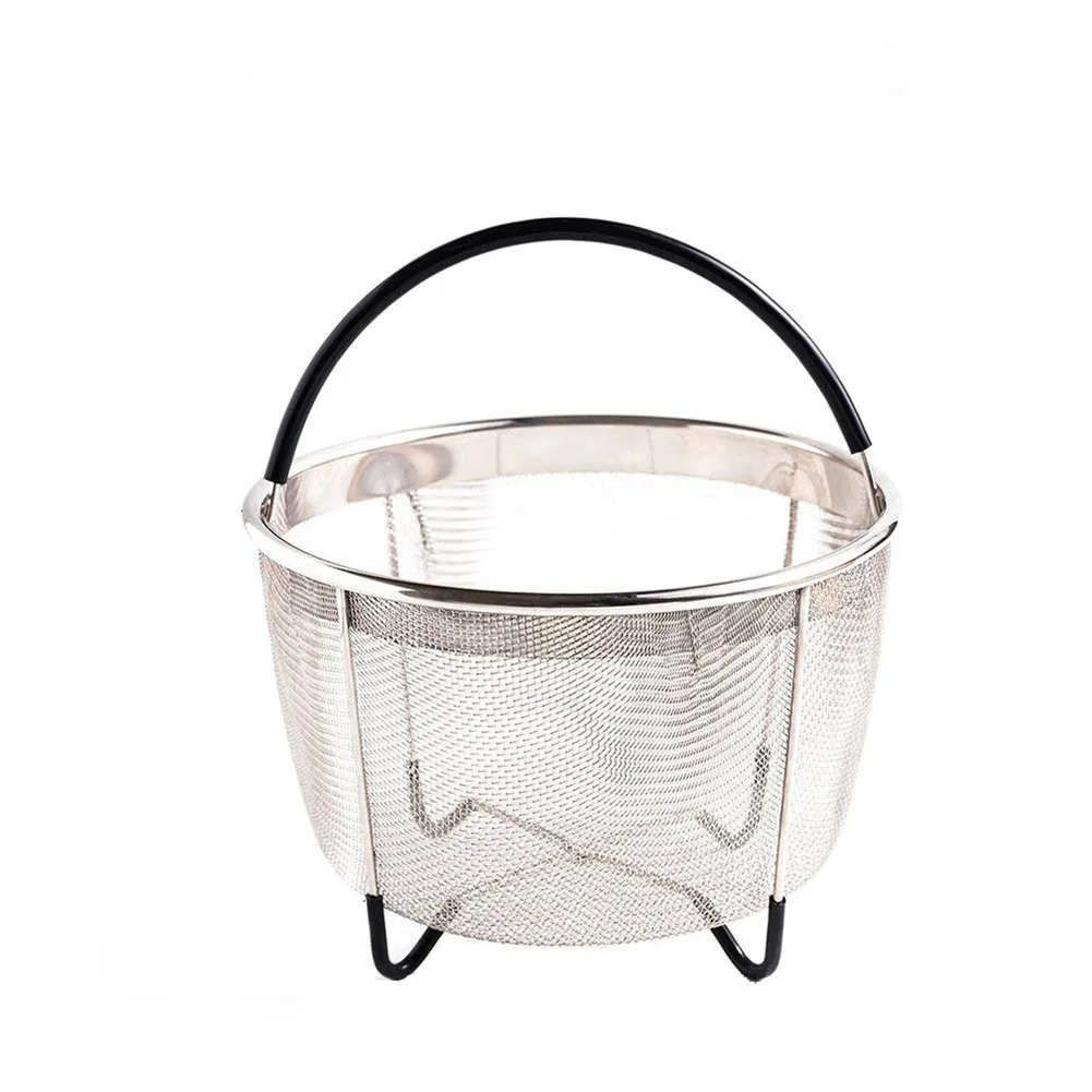 

Insert Basket 6Qt Instant Pot Accessories Stainless Steel Steamer Basket with Handle Fits Most Pressure Cookers for Cooking