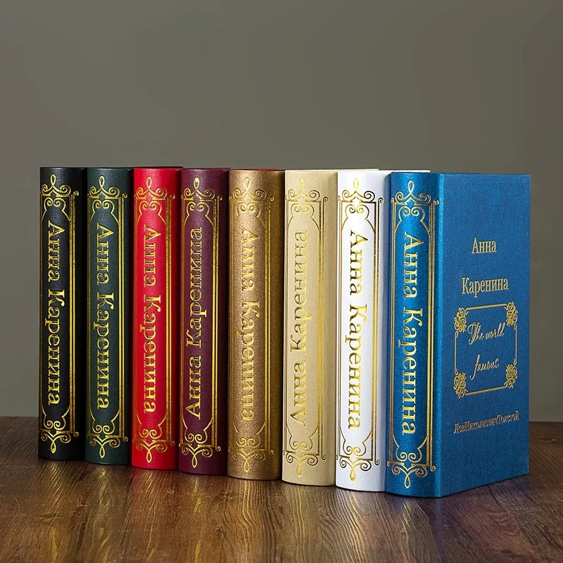 

Factory Direct Fake Book Simulation Book Decorations European Retro Hot Stamping Props Sample Model Room Coffee Shop Decoration